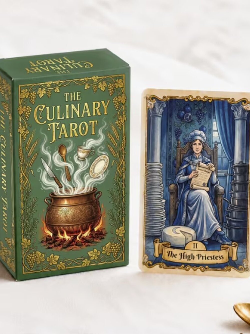 The Culinary Tarot 78 Card Deck NWT